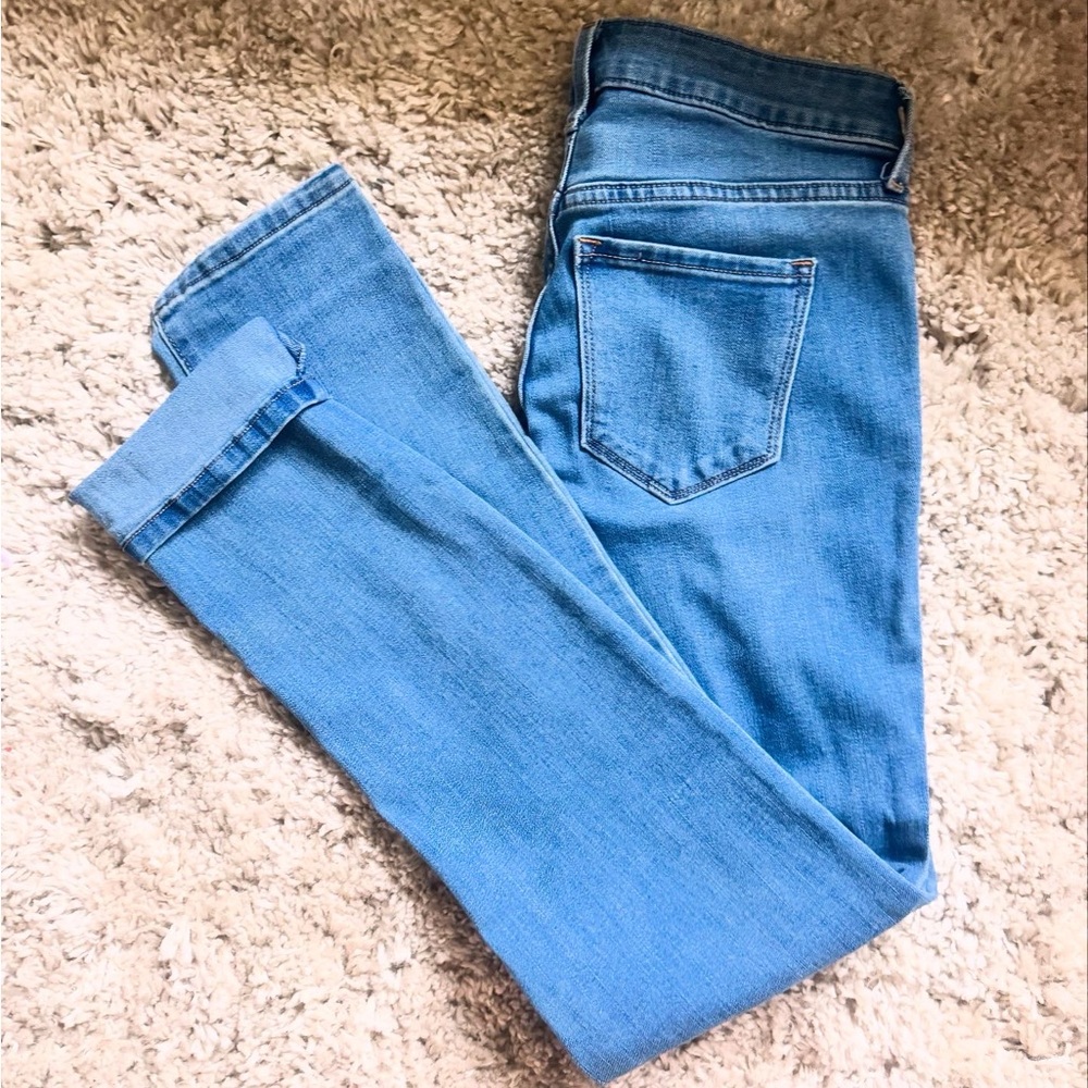 Old Navy Blue Straight Leg Jeans